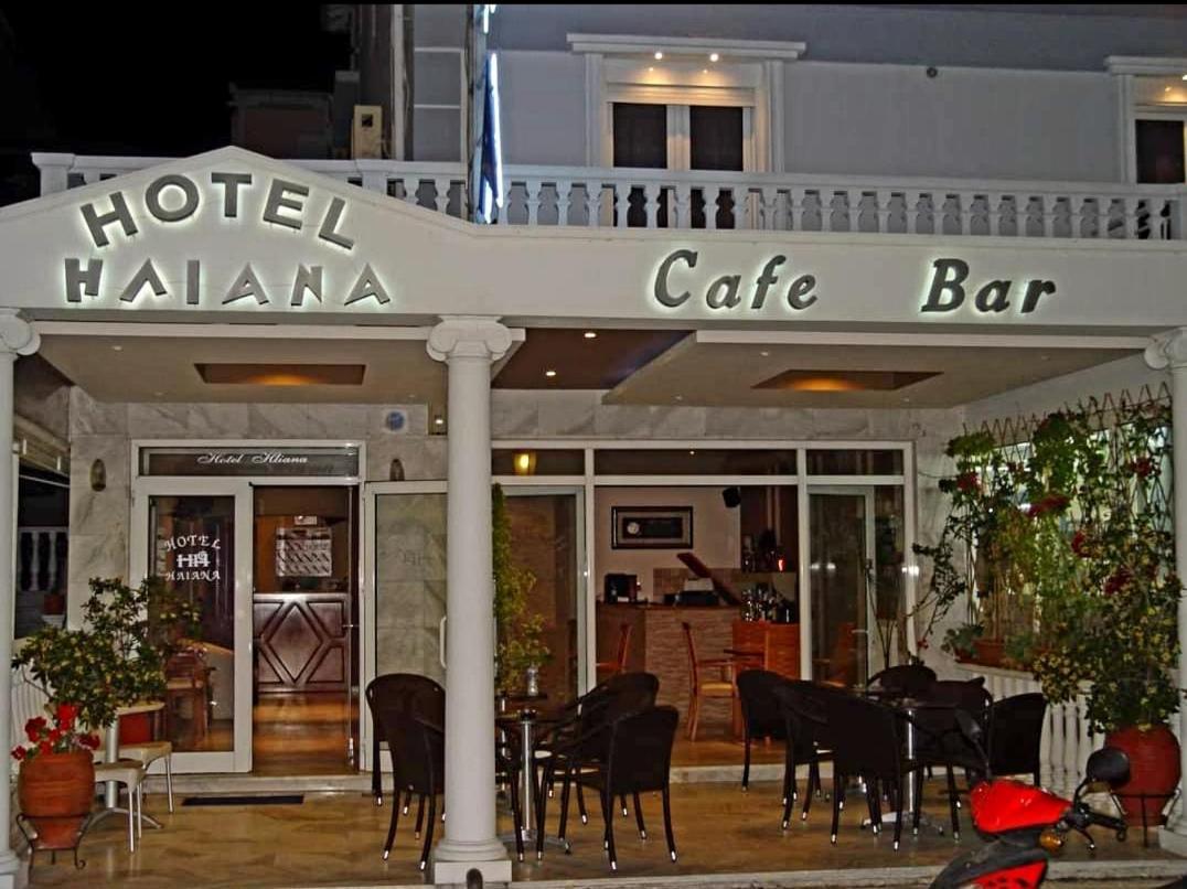 Iliana Hotel Paralia Exterior foto